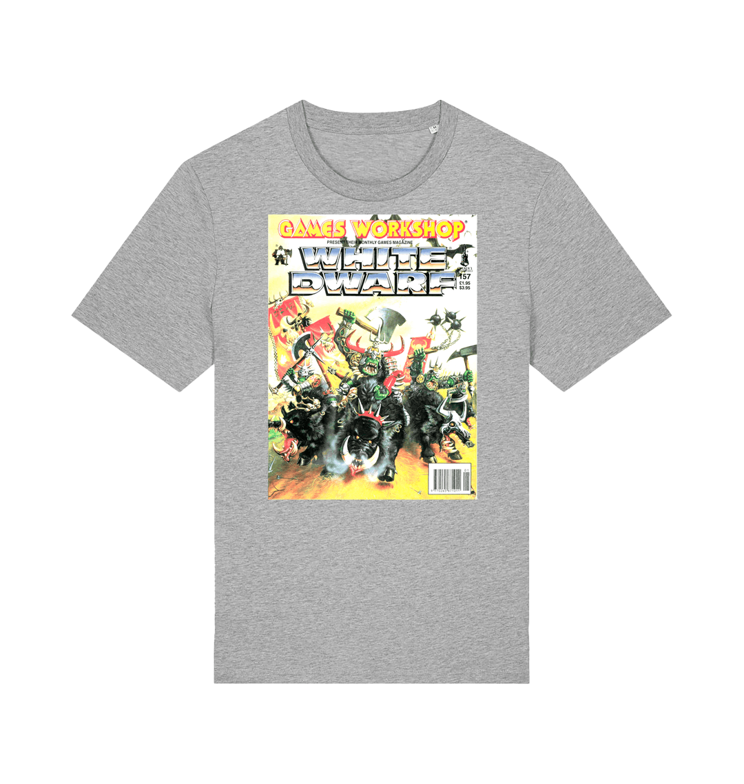 Heather Grey Printed T-shirt